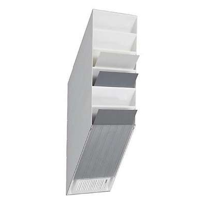 Lomaketeline Flexiboxx 9760 6-osainen pysty valkoinen - Esitetelineet - 1709760010 - 1